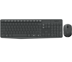 Bộ bàn phím chuột không dây Logitech MK235
