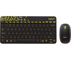 Bộ bàn phím chuột không dây Logitech MK240