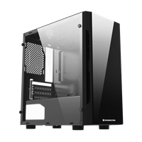Case XIGMATEK SCORPIO II (EN43408) - M-ATX, 2 SIDE TEMPERED GLASS, NO FAN