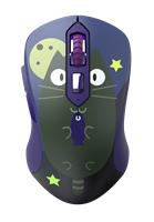 Chuột không dây DAREU LM115G Multi-Color Cat