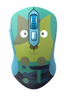 Chuột không dây DAREU LM115G Multi-Color Dog