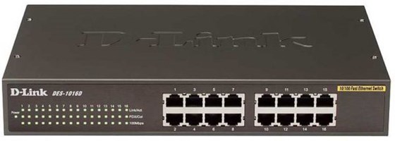 Thiết bị chia mạng Dlink DES-1016