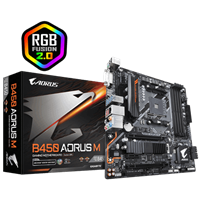 Mainboard AMD GIGABYTE B450 AORUS M
