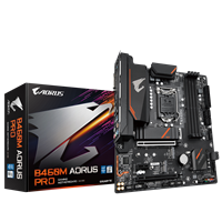 Main Gigabyte B460M-AORUS PRO (Chipset Intel B460/ Socket LGA1200/ VGA onboard)