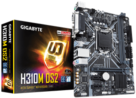 Main Gigabyte H310M-DS2 (Chipset Intel H310/ Socket LGA1151/ VGA onboard)